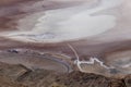 Badlands from Dante`s View Death Valley USA Royalty Free Stock Photo